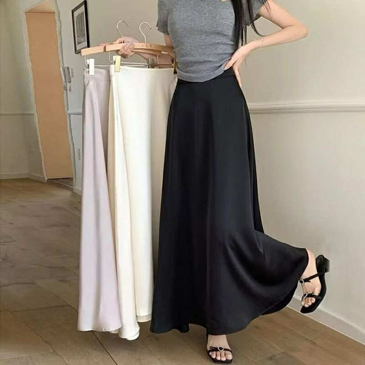 Satin Maxi Skirt