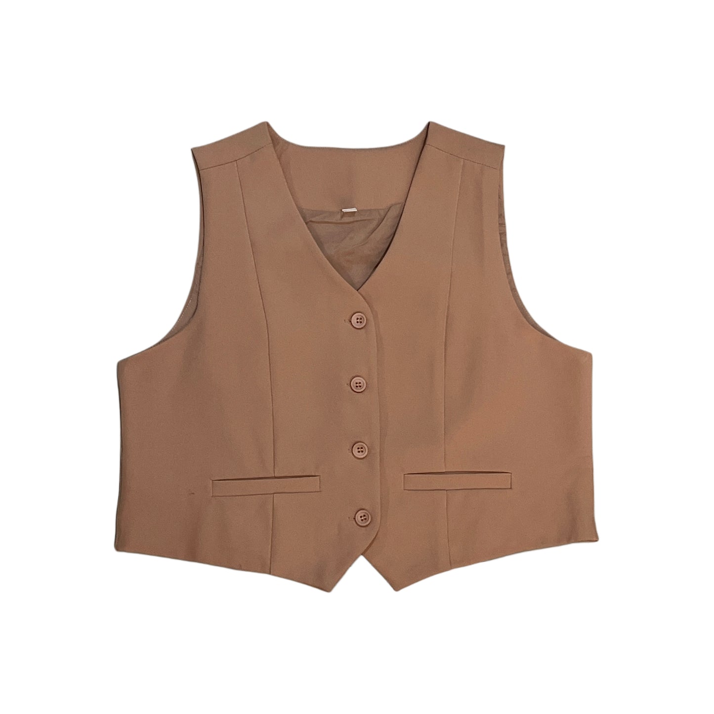 Plain Sleeveless Vest Tank Top
