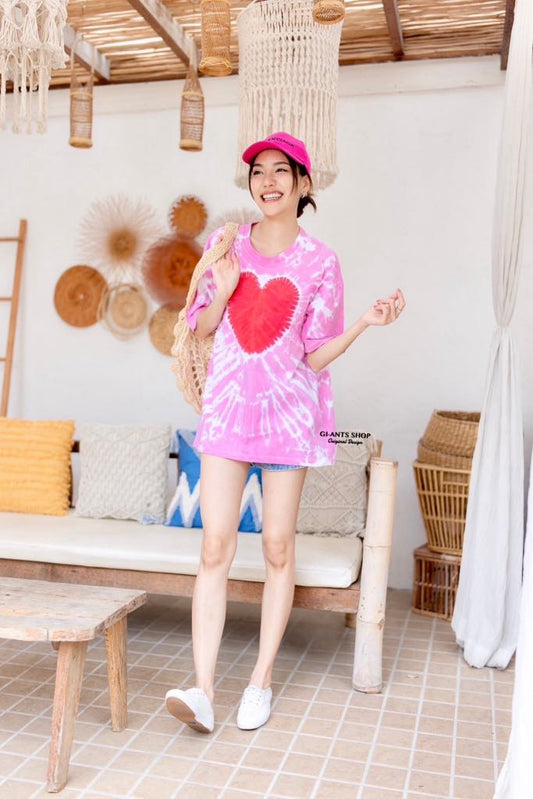 Heart Tie-Dye Tee