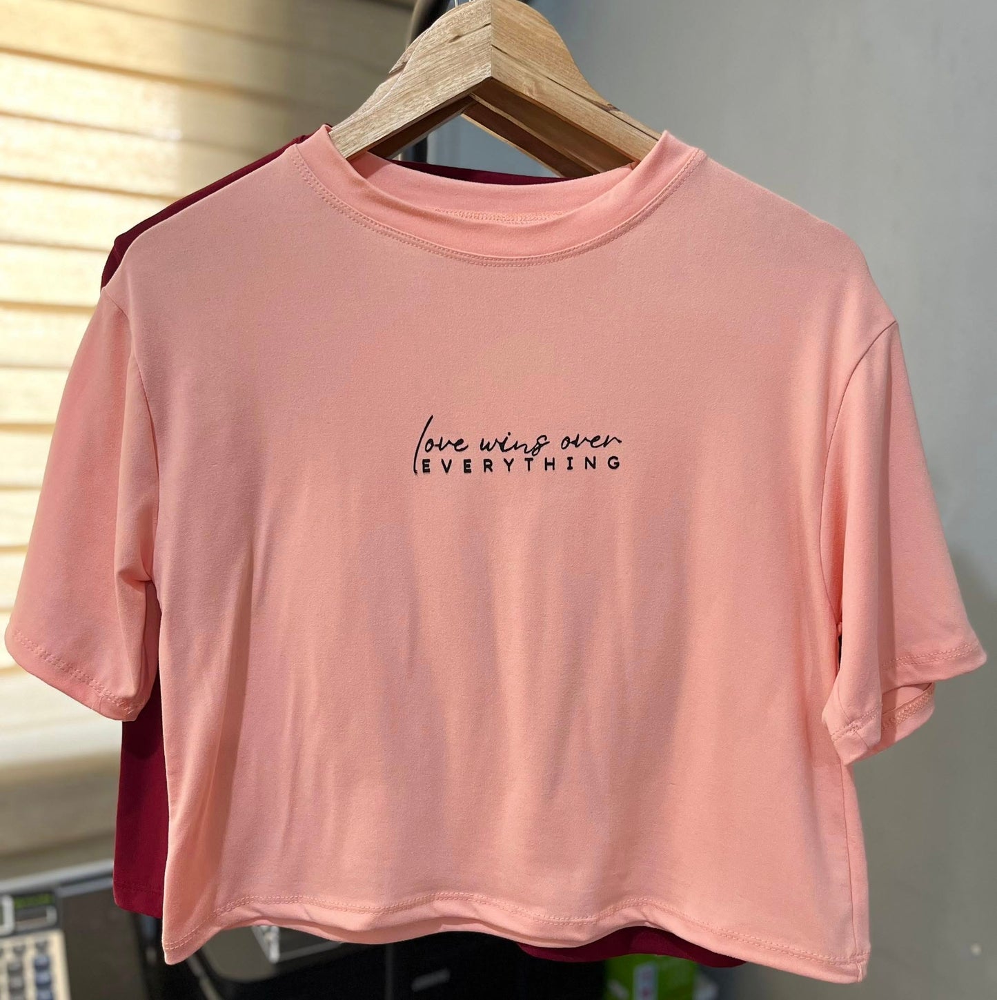 Crop Top Statement Shirt