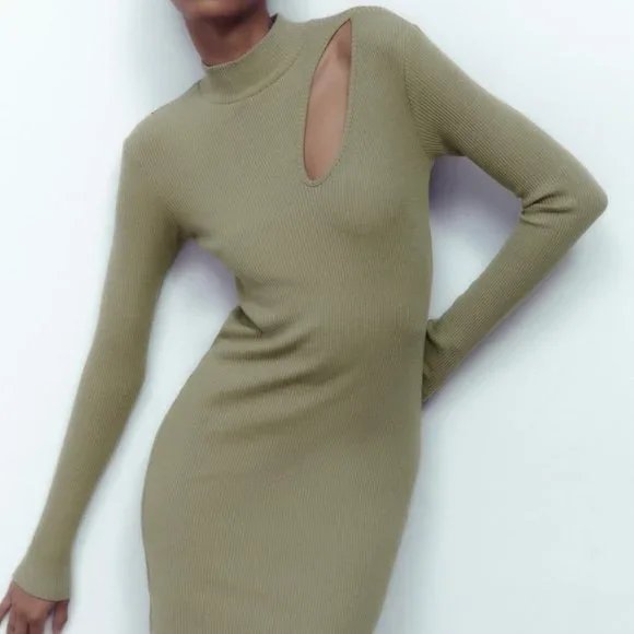 Z Mini Cut Out Bodycon Dress
