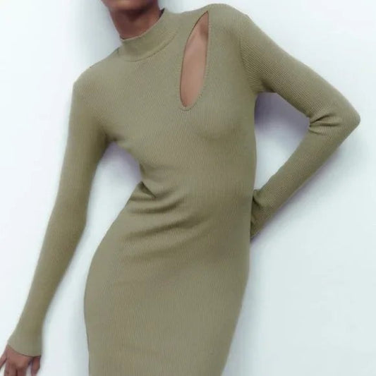 Z Mini Cut Out Bodycon Dress