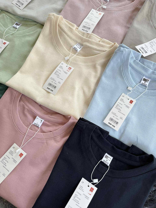 Uni Semi-Crop Top Shirt