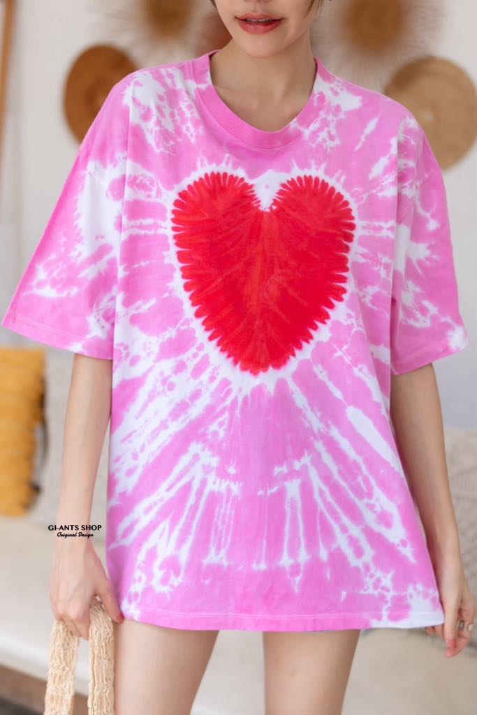 Heart Tie-Dye Tee