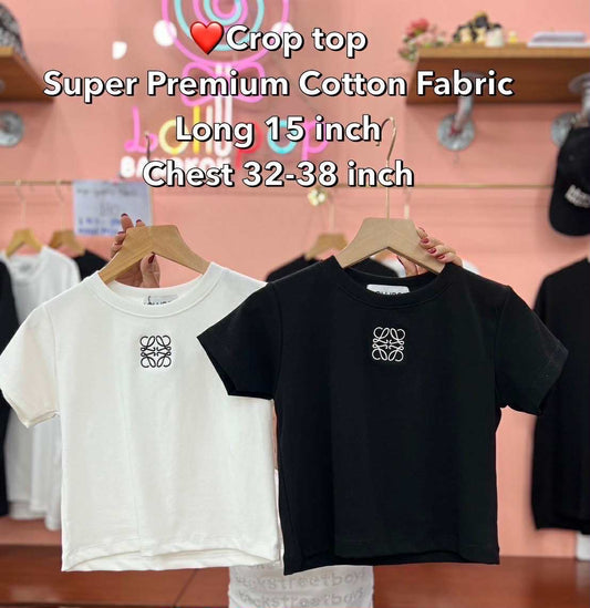 Crop Top Shirt by Lollipop