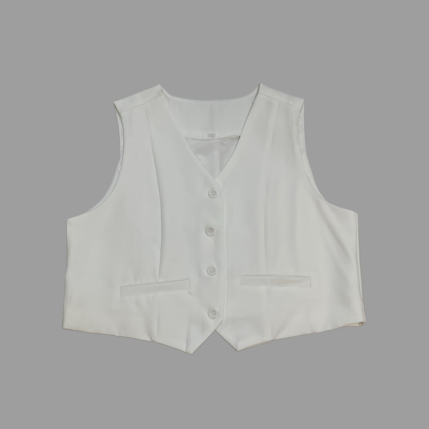 Plain Sleeveless Vest Tank Top