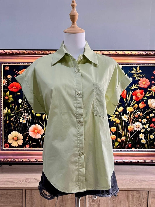 Button-Up Blouse by Gi-Ants