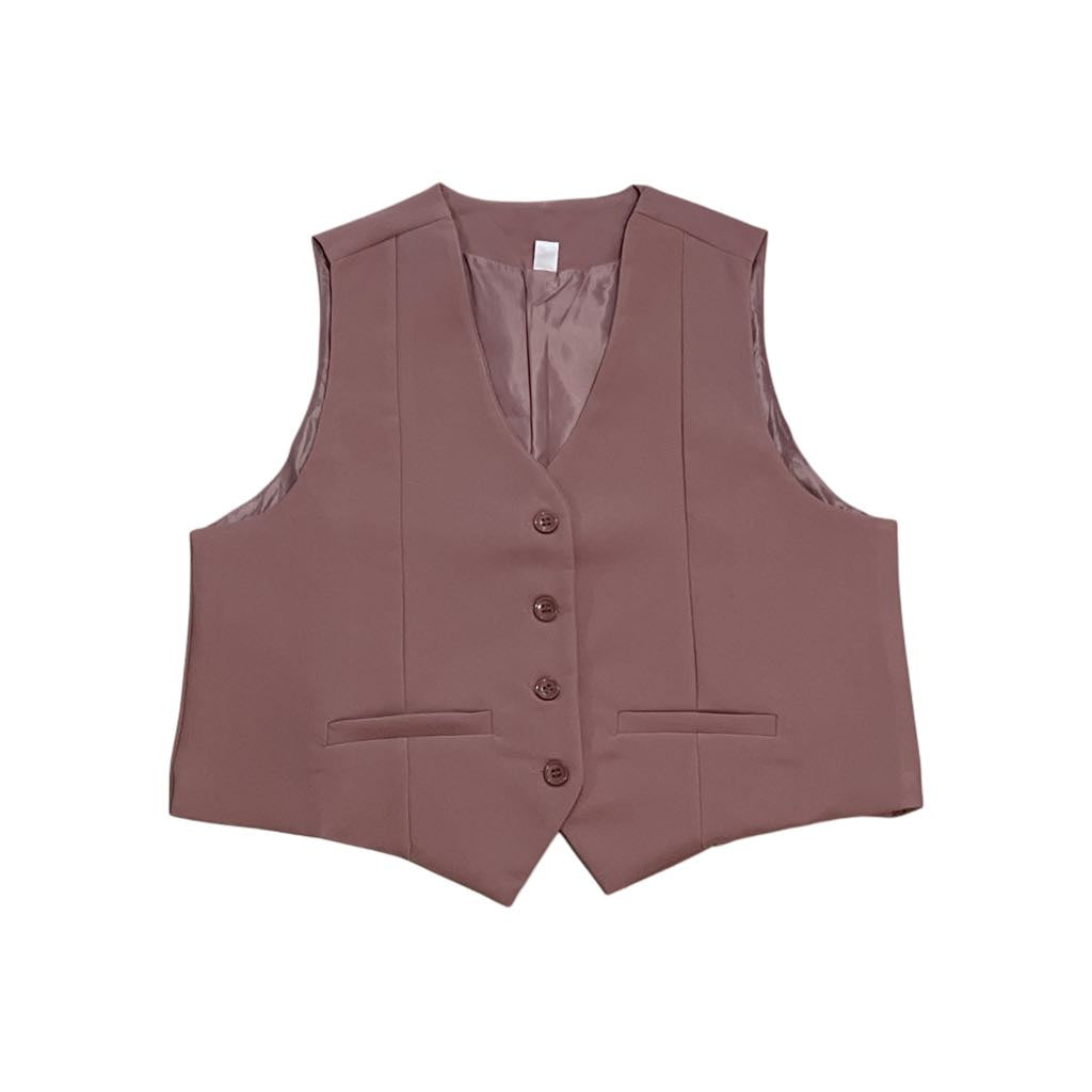 Plain Sleeveless Vest Tank Top